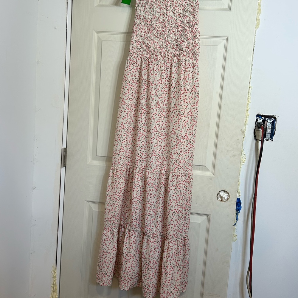 Floral Print Maxi Skirt